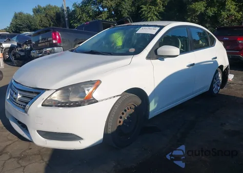 2015 Nissan Sentra S/Sv/Sr/Sl from USA, damaged, VIN 3N1AB7AP5FY325053